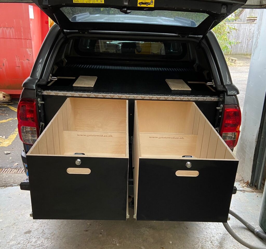 Toyota Hilux - Large Double Drawers - Get Stowed