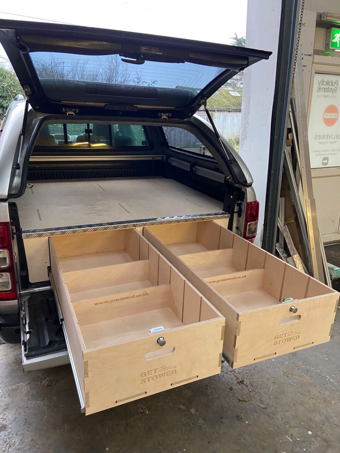 Ford Ranger - Double Drawers - Get Stowed