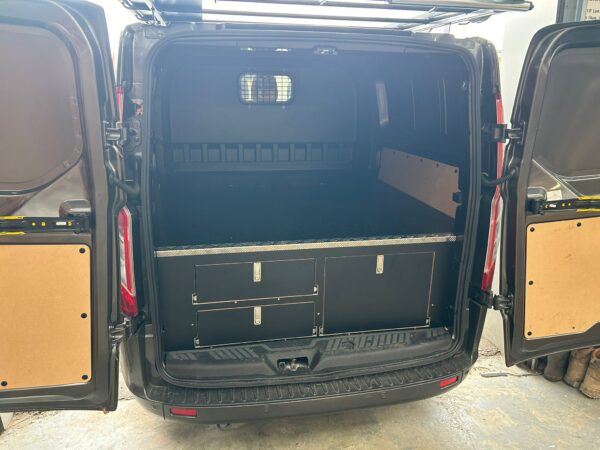 Ford Transit Custom Crew Cab LWB - Triple Drawers