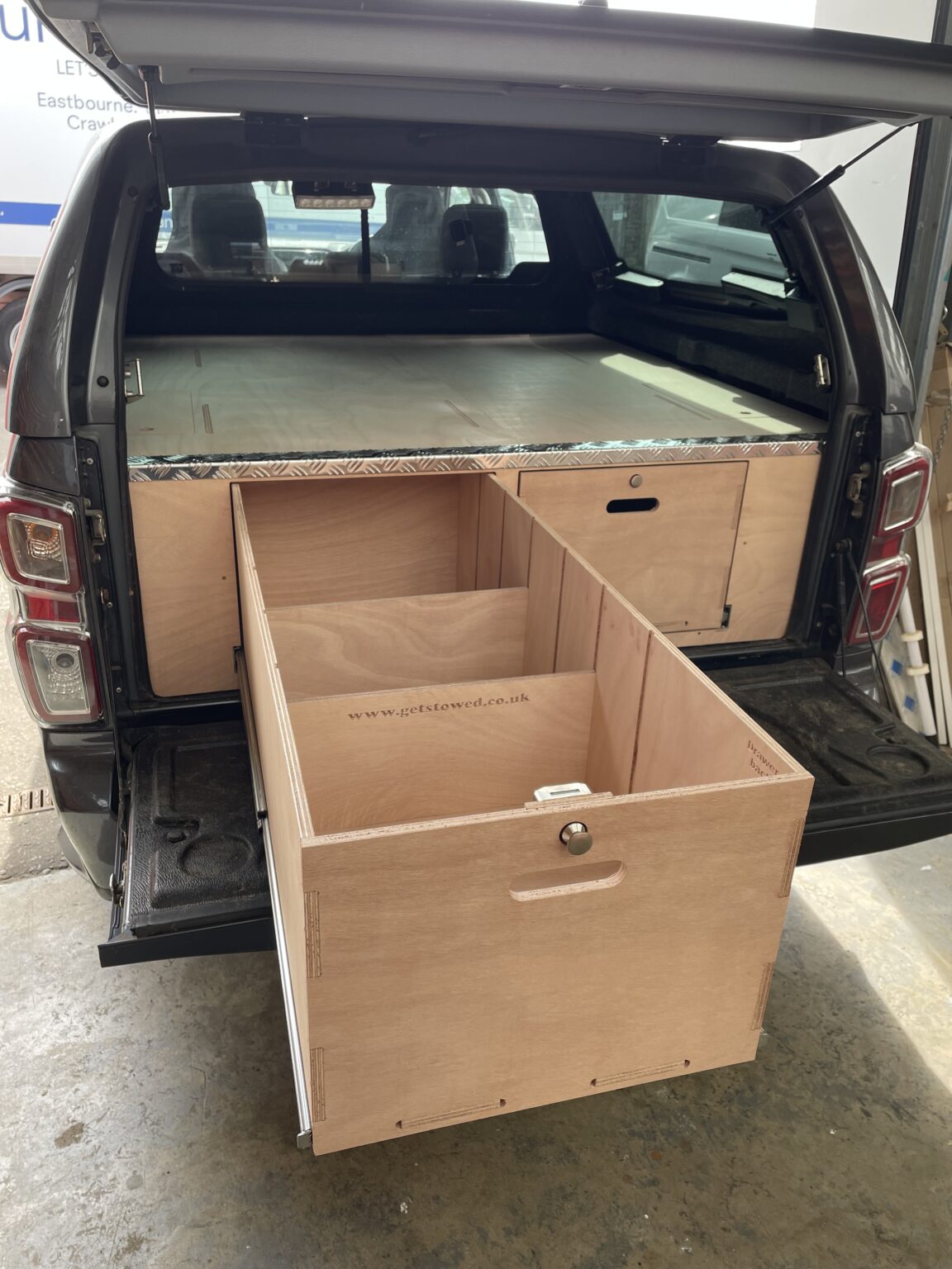 Isuzu DMax - Large Double Drawers - Get Stowed