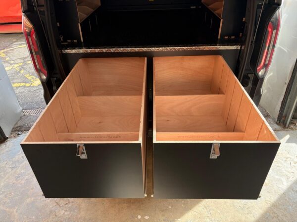 Ford Transit Custom Crew Cab SWB - Large Double Drawers - Image 6