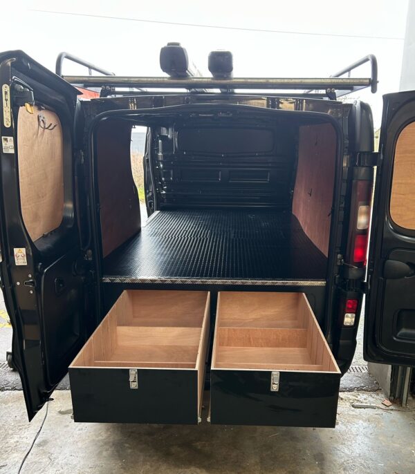 Renault Trafic LWB - Full Base Drawers