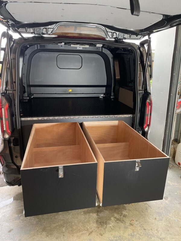Ford Transit Custom Crew Cab SWB - Large Double Drawers - Image 4