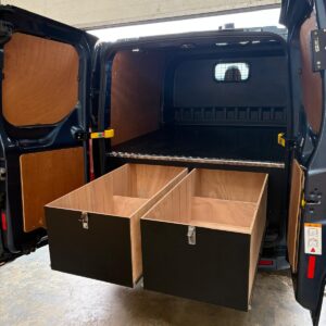 Ford Transit Custom Crew Cab LWB - Large Double Drawers