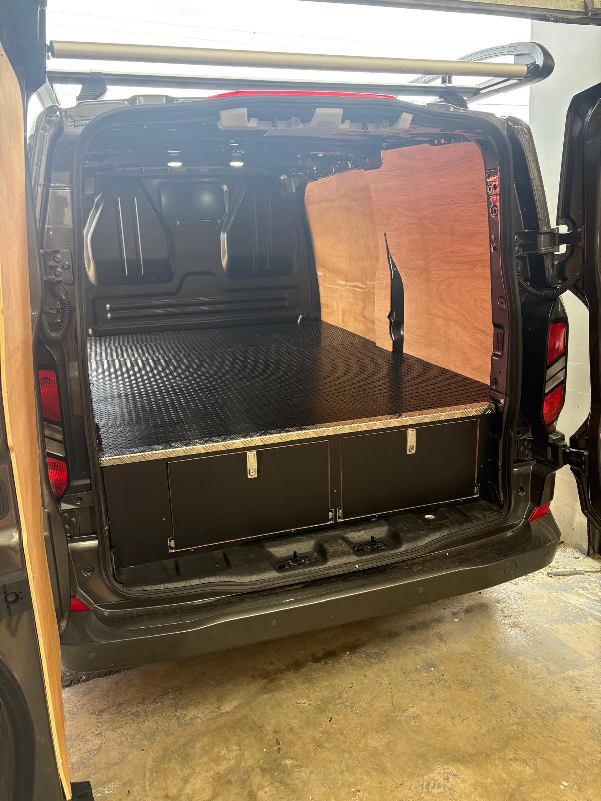 Ford Transit Custom SWB - Full Base Drawers