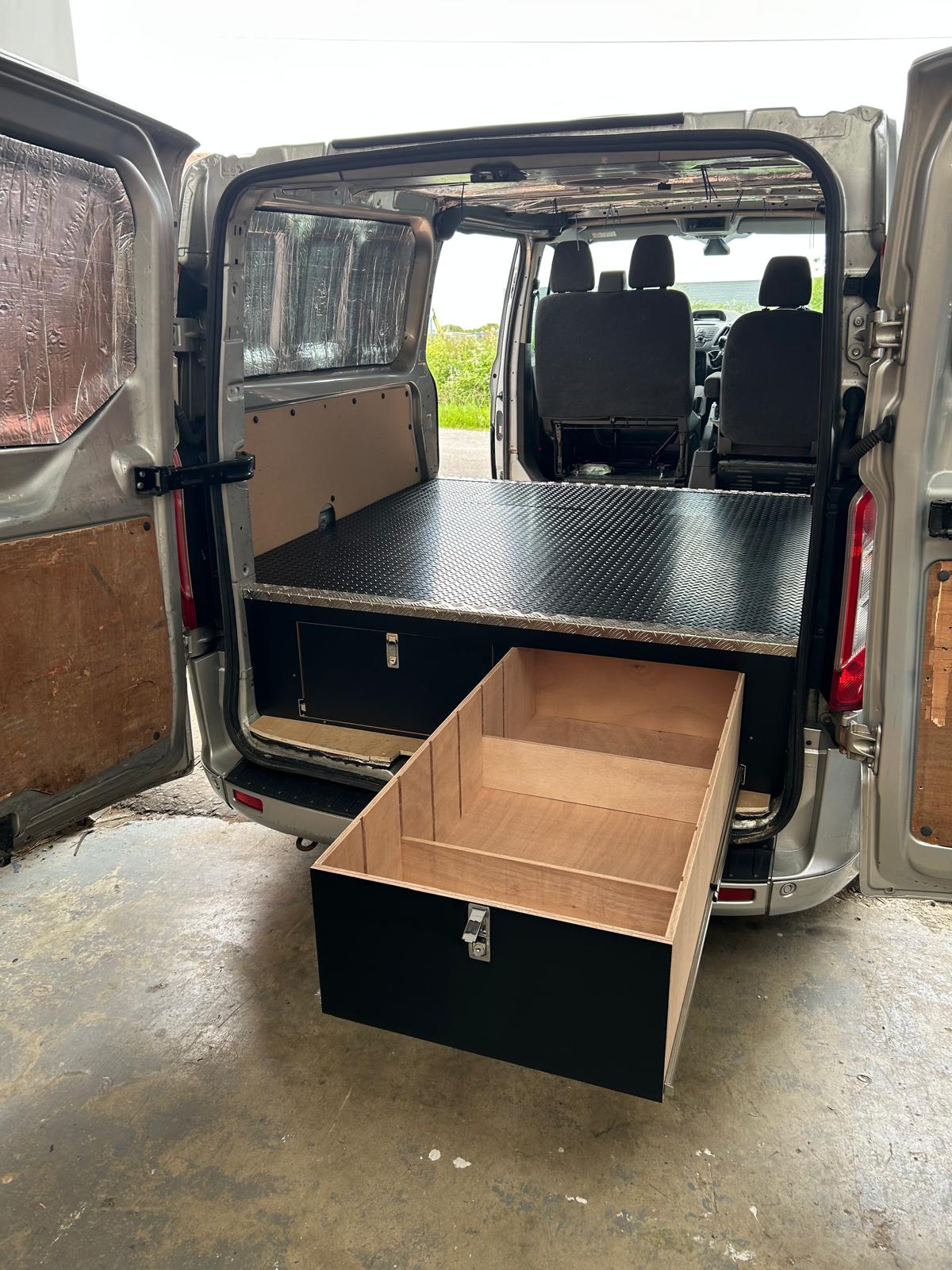 VW Transporter LWB - Double Drawers - Image 2