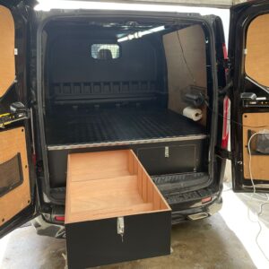 Ford Transit Custom Crew Cab LWB - Double Drawers