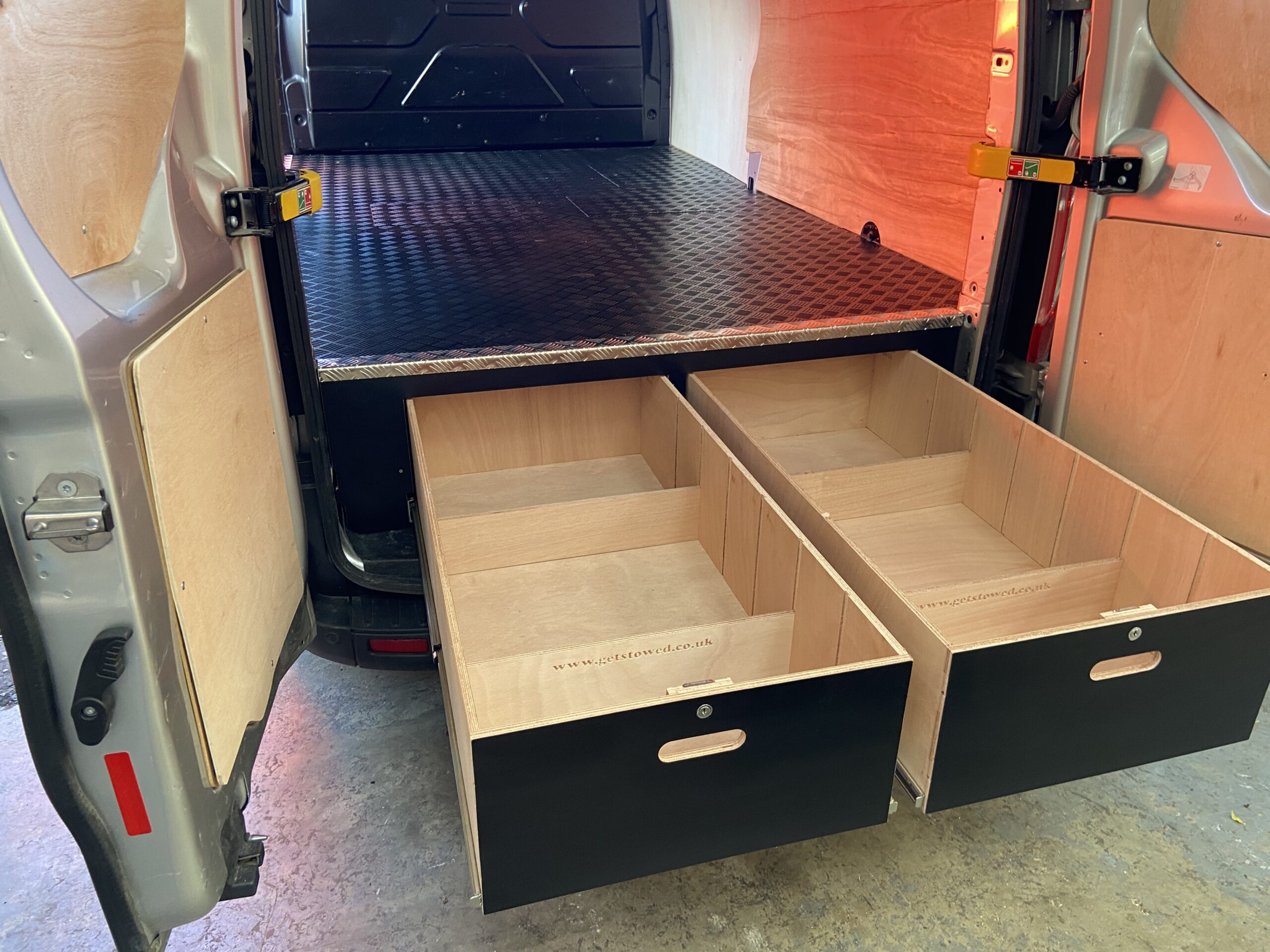 Ford Transit Custom LWB - Full Base Drawers - Image 2