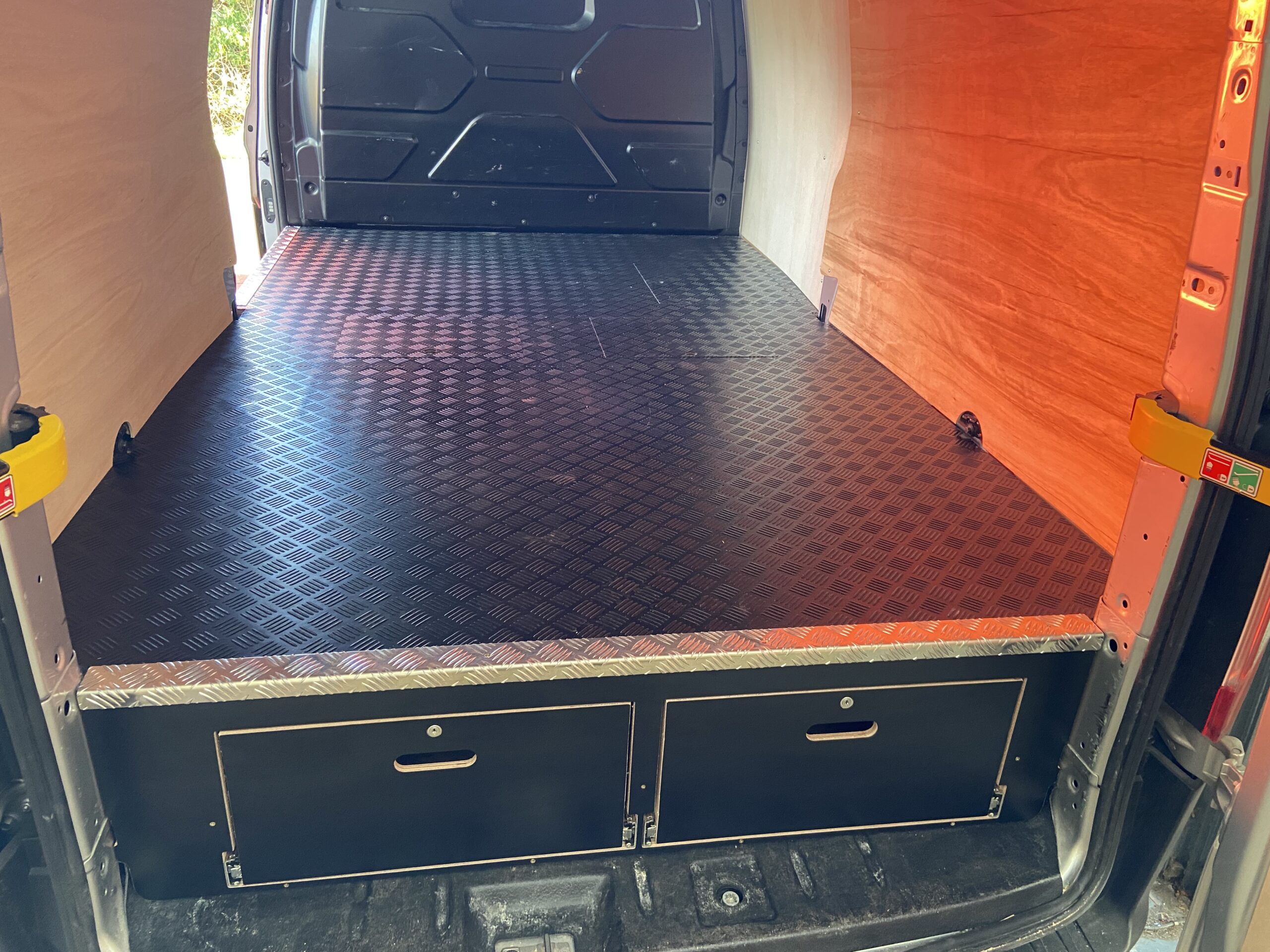 Ford Transit Custom LWB - Full Base Drawers