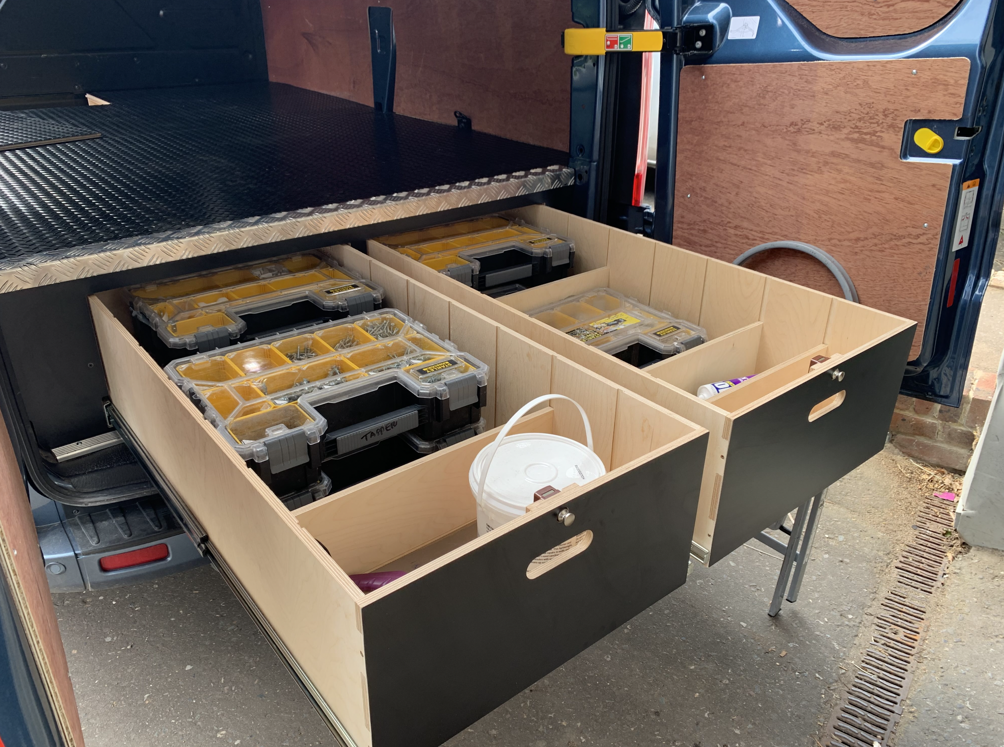 Ford Transit Custom LWB - Full Base Drawers - Image 5